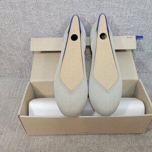 Rothy's The Flat Women's Flax Birdseye Shoes Women's Size US 8, 10, 10.5, 11, 12